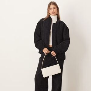 Elegant Asos  Sherpa  Jacket Sz L